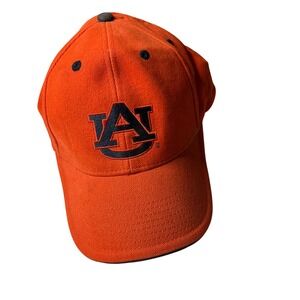Auburn Tigers Baseball Cap Orange Navy Blue Embroidered Logo Adjustable‎